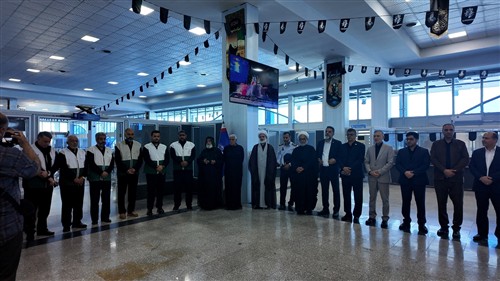 نخستین گروه از زائران اربعین حسینی با استفاده از شناور والفجر، از خرمشهر به بصره رفتند